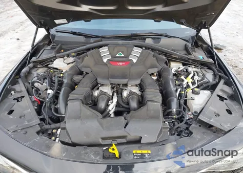 2021 Alfa Romeo Giulia Quadrifoglio Rwd from USA, damaged, VIN ZARFAMEV0M7648976